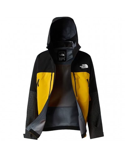 The North Face Summit Mountain GTX Gore-Tex Pro Men's Waterproof Jacket, Summit Gold/TNF Black