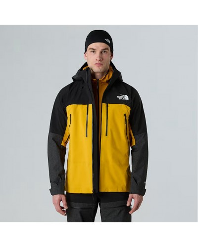 The North Face Summit Mountain GTX Gore-Tex Pro Giacca Impermeabile Uomo, Summit Gold/TNF Black