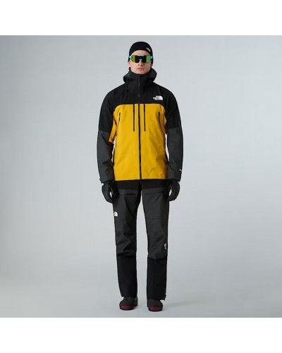 The North Face Summit Mountain GTX Gore-Tex Pro Men's Waterproof Jacket, Summit Gold/TNF Black