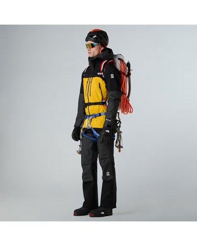 The North Face Summit Mountain GTX Gore-Tex Pro Men's Waterproof Jacket, Summit Gold/TNF Black