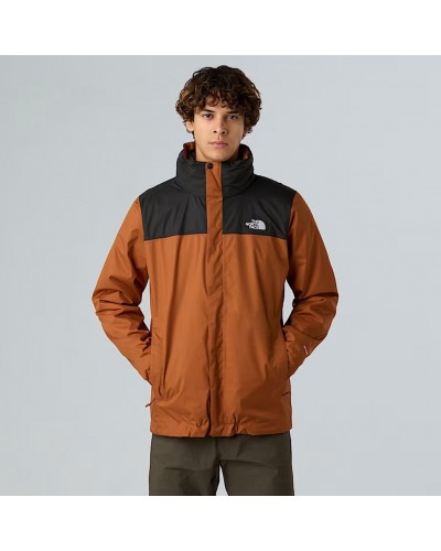 The North Face Evolve II Triclimate Men's 3in1 Waterproof Jacket, Burnt Umber/Asphalt Grey