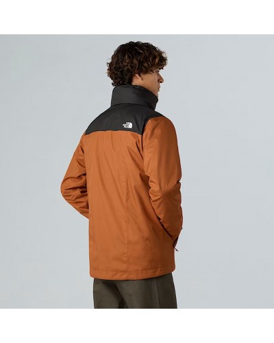 The North Face Evolve II Triclimate Men's 3in1 Waterproof Jacket, Burnt Umber/Asphalt Grey
