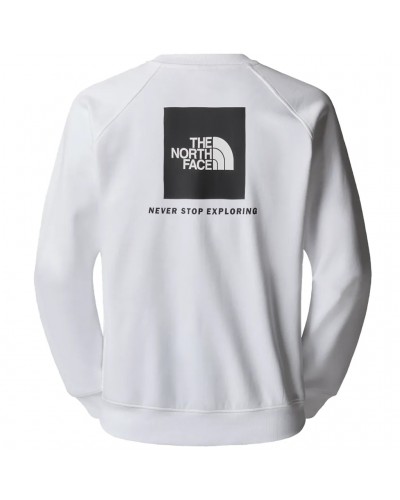 The North Face Raglan Box NSE Men's Round Neck Sweatshirt, TNF White
