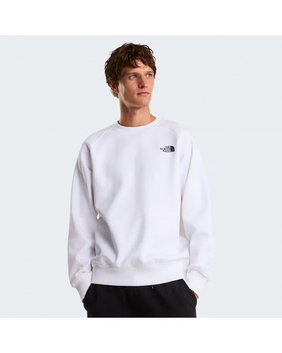 The North Face Raglan Box NSE Men's Round Neck Sweatshirt, TNF White
