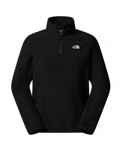 The North Face Glacier Men's 1/4 Zip Fleece, TNF Black