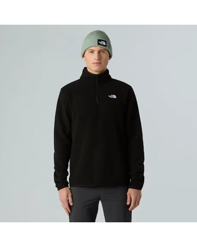 The North Face Glacier Men's 1/4 Zip Fleece, TNF Black