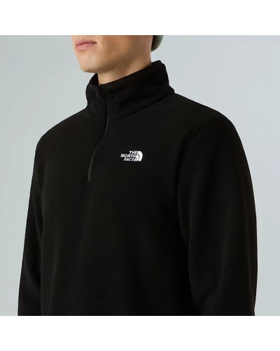 The North Face Glacier Men's 1/4 Zip Fleece, TNF Black