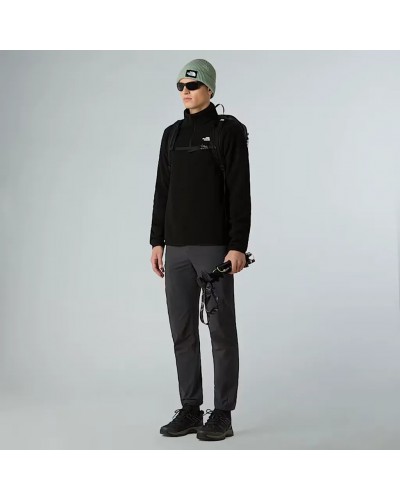 The North Face Glacier Pile Uomo 1/4 Zip, TNF Black
