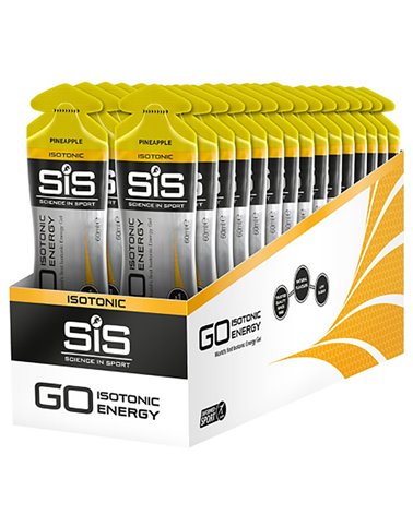 SIS GO Energy Gel Isotonico Gusto Ananas, Box 30 pz da 60ml