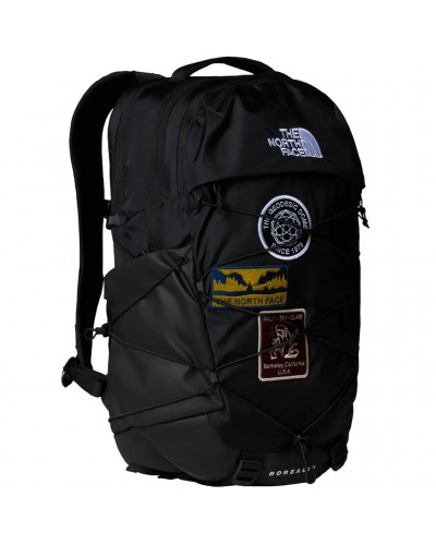 The North Face Borealis Backpack 28 Liters, TNF Black U Borealis Patch/TNF White