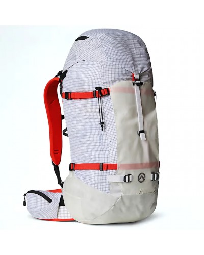 The North Face Cobra Zaino Alpinismo 65 Litri, TNF White/Raw Undyed/NPF