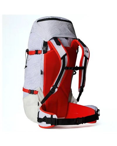 The North Face Cobra Mountaineering Backpack 65 Liters, TNF White/Raw Undyed/NPF