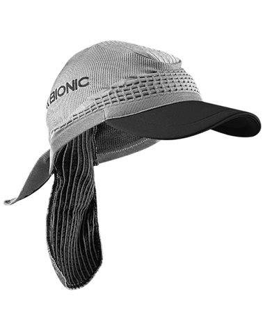 X-Bionic Fennec 4.0 Cap with Visor, Anthracite/Silver