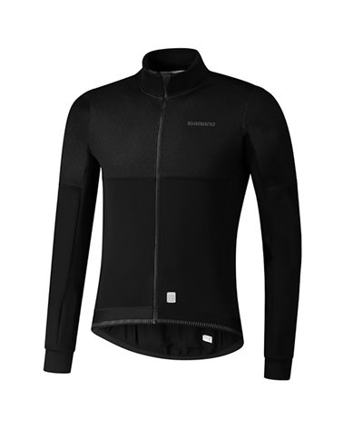 Shimano Beaufort Men's Windproof Cycling Jacket Size M, Black/Anthracite