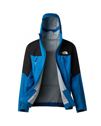 The North Face Signal DryVent 2.5L Men's Insulated Hooded Jacket, Skyline Blue/Adriatic Blue/TNF Black/NPF