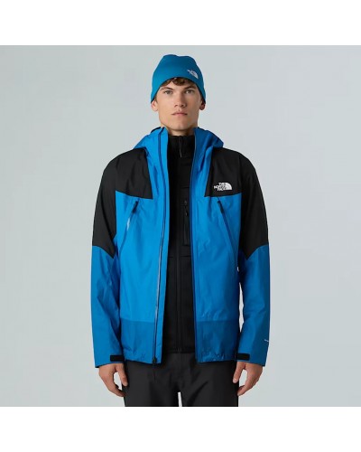 The North Face Signal DryVent 2.5L Men's Insulated Hooded Jacket, Skyline Blue/Adriatic Blue/TNF Black/NPF