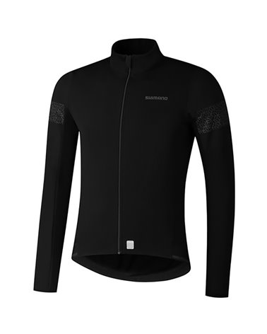 Shimano Wind Men's Windproof Cycling Jacket Size M, Black
