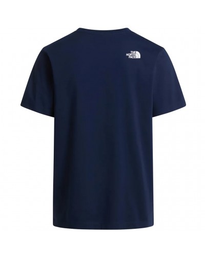 The North Face Evolution Half Dome Regular T-Shirt Uomo, Summit Navy/TNF White