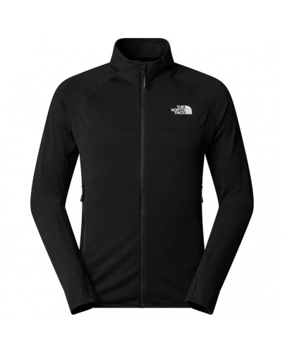The North Face Bolt Polartec Men's Full-Zip Midlayer Jacket, TNF Black