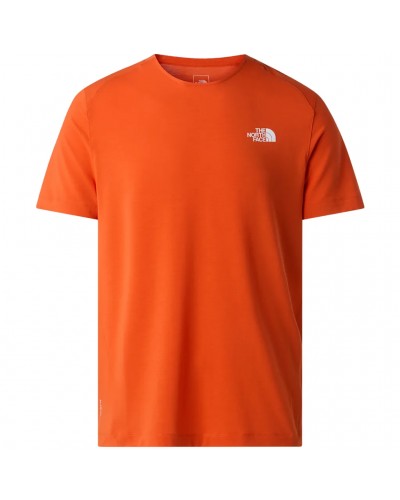 The North Face Lightning Alpine FlashDry-XD Maglia Maniche Corte Uomo, Lava Red