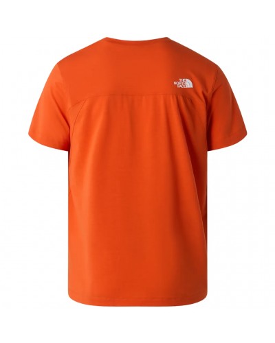 The North Face Lightning Alpine FlashDry-XD Men's T-Shirt, Lava Red