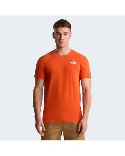 The North Face Lightning Alpine FlashDry-XD Men's T-Shirt, Lava Red