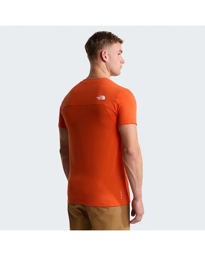 The North Face Lightning Alpine FlashDry-XD Men's T-Shirt, Lava Red