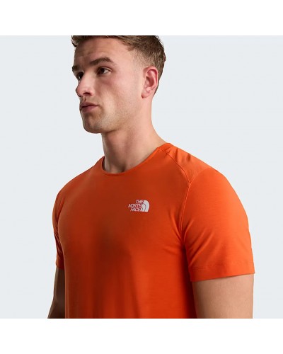 The North Face Lightning Alpine FlashDry-XD Men's T-Shirt, Lava Red