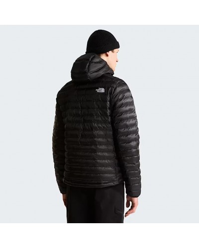 The North Face Huila Synthetic Men's Hooded Down Jacket, TNF Black/Asphalt Grey/NPF