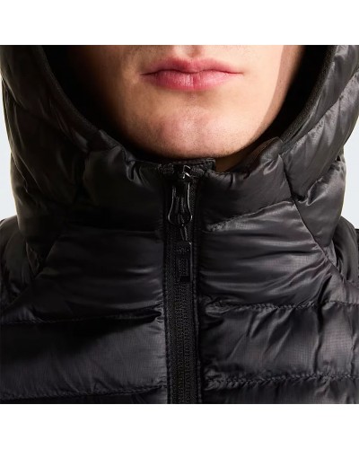 The North Face Huila Synthetic Men's Hooded Down Jacket, TNF Black/Asphalt Grey/NPF