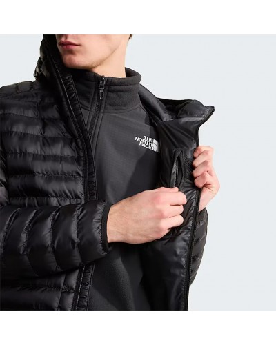 The North Face Huila Synthetic Giacca Piumino Uomo con Cappuccio, TNF Black/Asphalt Grey/NPF