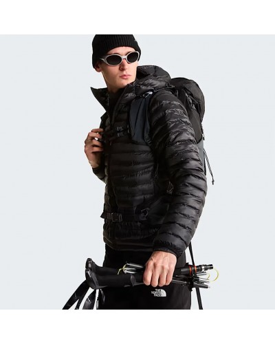 The North Face Huila Synthetic Men's Hooded Down Jacket, TNF Black/Asphalt Grey/NPF
