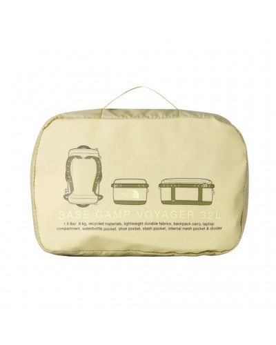 The North Face Base Camp Voyager - 32 Liters, Pear/Cedar/Lemon Mist