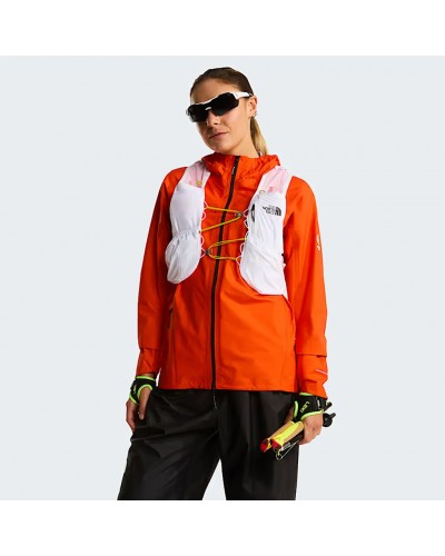 The North Face Summit Run 10 Gilet Idrico Running, TNF White/White Ash (2 Soft Flask da 500 ml Incluse)