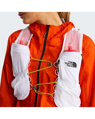 The North Face Summit Run 10 Hydration Running Vest, TNF White/White Ash (2 500 ml Soft Flask Included)