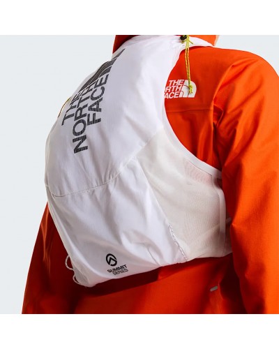 The North Face Summit Run 10 Gilet Idrico Running, TNF White/White Ash (2 Soft Flask da 500 ml Incluse)