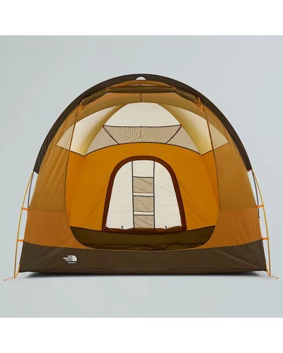 The North Face Universal Wawona 4-persons Tent, Light Exuberance Orange/Timber Tan/New Taupe Green