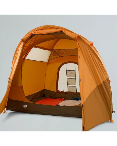 The North Face Universal Wawona 4 Tenda Quattro Posti, Light Exuberance Orange/Timber Tan/New Taupe Green
