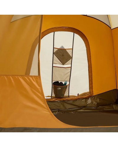 The North Face Universal Wawona 4 Tenda Quattro Posti, Light Exuberance Orange/Timber Tan/New Taupe Green