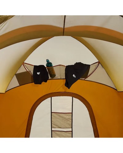 The North Face Universal Wawona 4 Tenda Quattro Posti, Light Exuberance Orange/Timber Tan/New Taupe Green