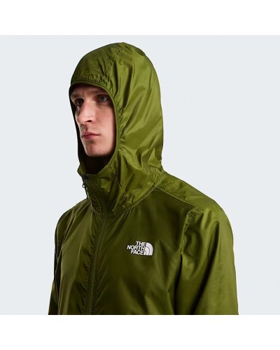 The North Face Cyclone Men's Windproof Packable Jacket, Woodland Green