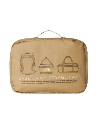 The North Face Base Camp Voyager - 42 Liters, Khaki Stone/Utility Brown/Desert Stone