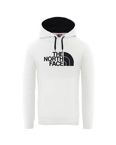 The North Face Drew Peak Men's Hoodie, TNF White/TNF Black
