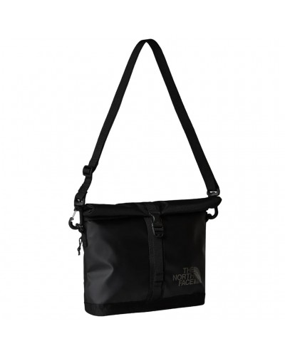 The North Face Base Camp Shoulder Bag Borsa Tracolla 4 Litri, TNF Black/Asphalt Grey/Smoked Pearl