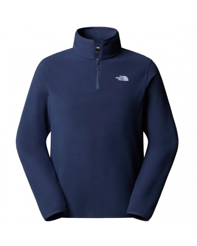 The North Face Glacier Men's 1/4 Zip Fleece, Summit Navy