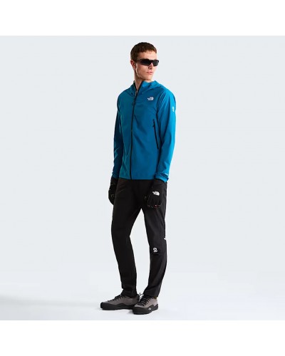 The North Face Summit Off Width Windproof  Hoodie Men's Jacket, Dusk Blue