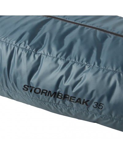 The North Face Stormbreak 35 Sleeping Bag 2° C Regular, Granite Grey/Dust Orange
