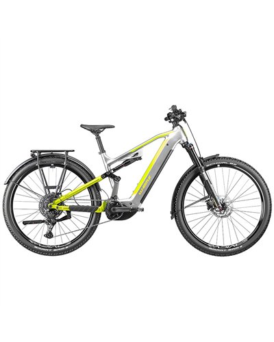 Atala Whistle e-MTB B-Rush Suv Shimano Cues 10sp Bosch CX 800Wh, Chrome/Green