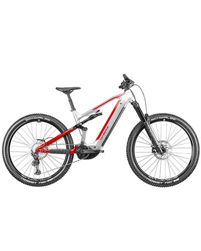 Atala Whistle e-MTB B-Rush A8.5 Shimano XT 12V Bosch CX 800Wh, Cromo/Rosso