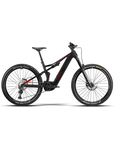 Atala Whistle e-MTB B-Rush C8.5 Shimano XT 12sp Bosch CX 800Wh, Black/Red